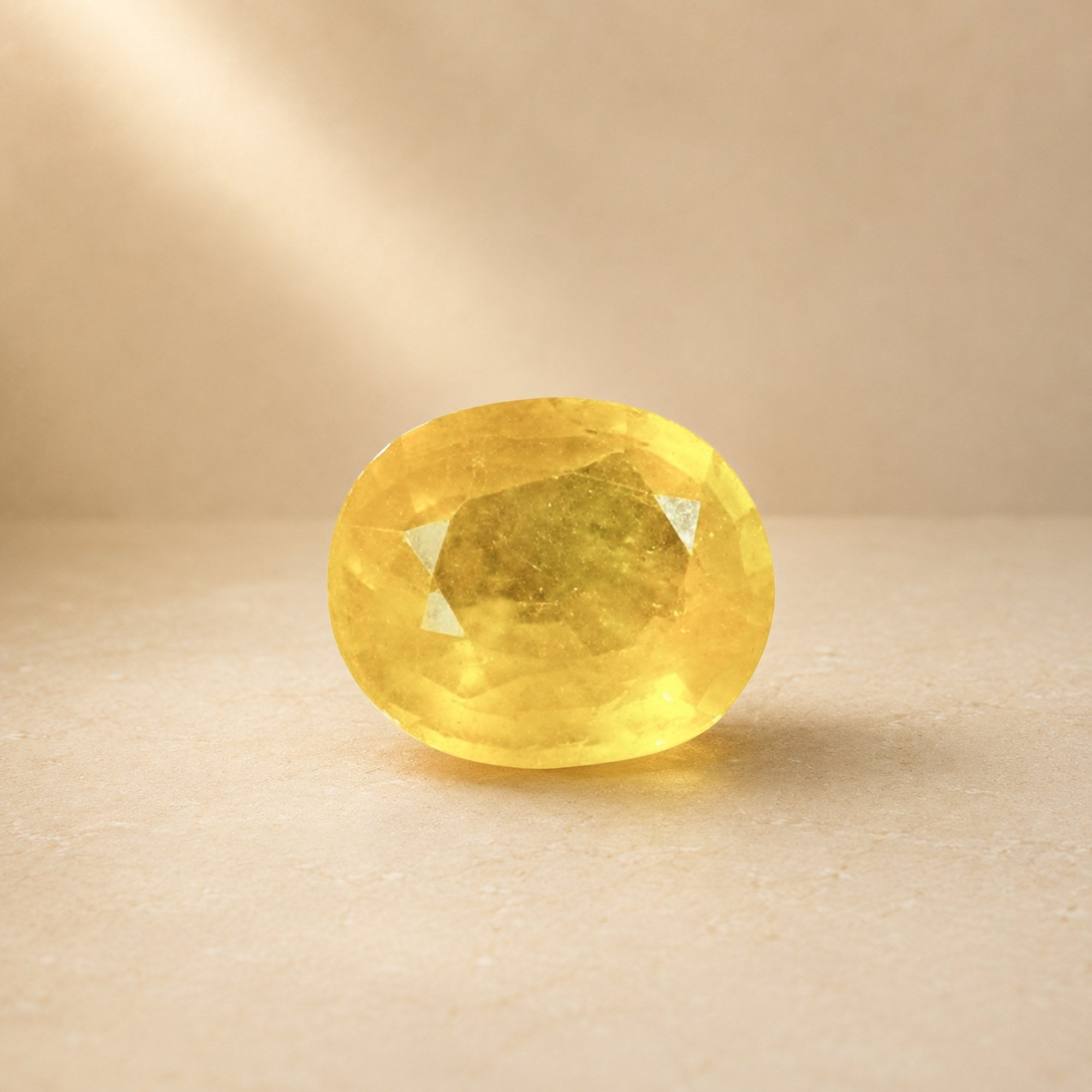 Natural Yellow Sapphire (Pukhraj)